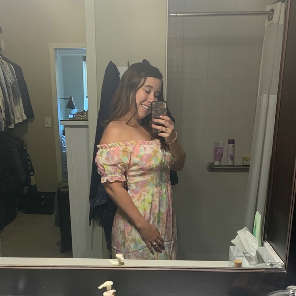 ASTR the Label Off the Shoulder Minidress - Picture 3 of 3